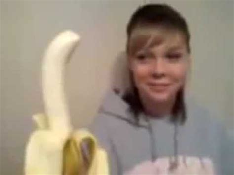 Petite Brunette Girl Suck Banana: Dildo Porn by FapHouse.